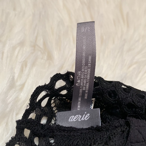 Aerie Bralette- Black Adjustable Strap - Picture 3 of 3